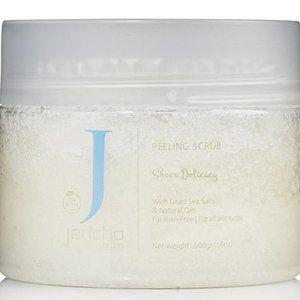 JERICHO PEELING BODY SCRUB-DEAD SEA SALTS & NATURAL OILS-18 oz/500 gr-NEW-SEALED